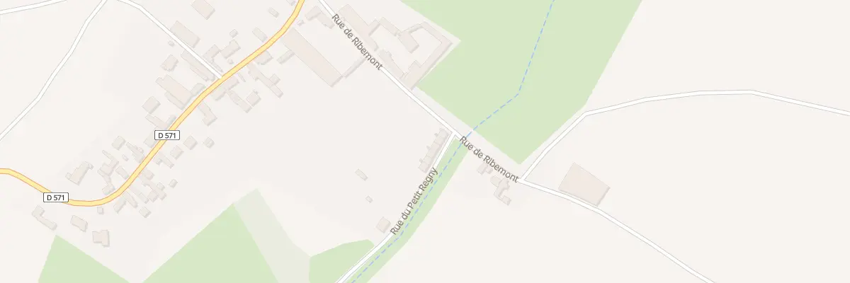Plan du 4 Rue du Petit Regny à Regny