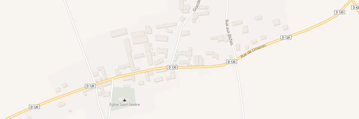 Plan du 35 Grande Rue à Gumery