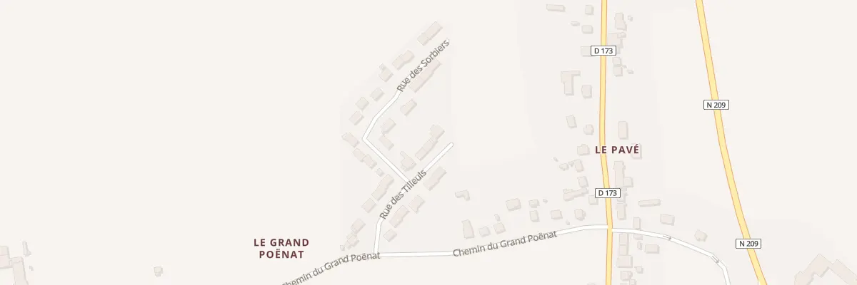 Plan du 15 Rue des Tilleuls à Billy