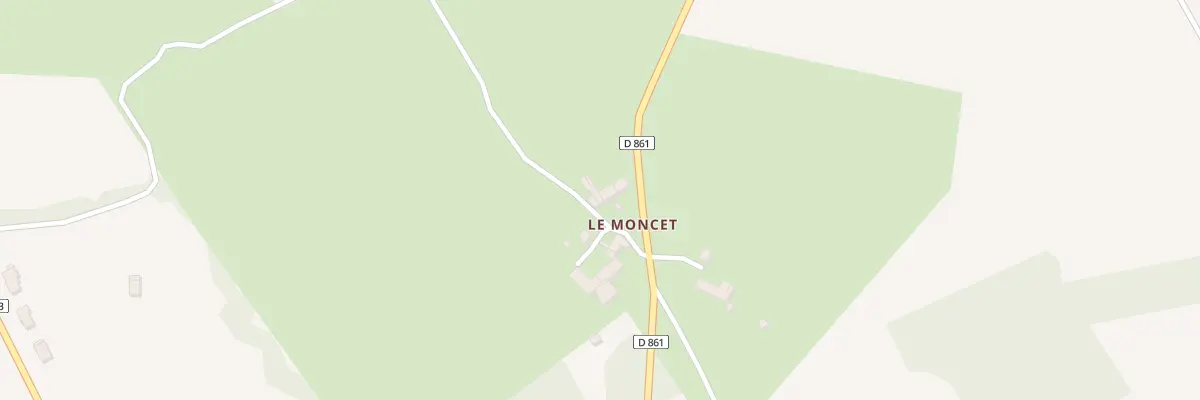Plan du 5 Le Moncet à Montfaucon