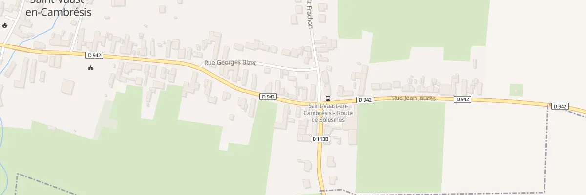 Plan du 111 Rue Jean Jaurès à Saint-Vaast-en-Cambrésis