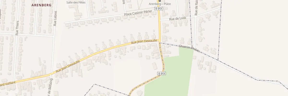 Plan du 50B Rue Jean Dewaulle à Wallers