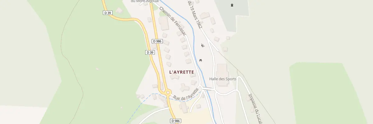 Plan du 10 Rue de l’Ayrette à Meyrueis