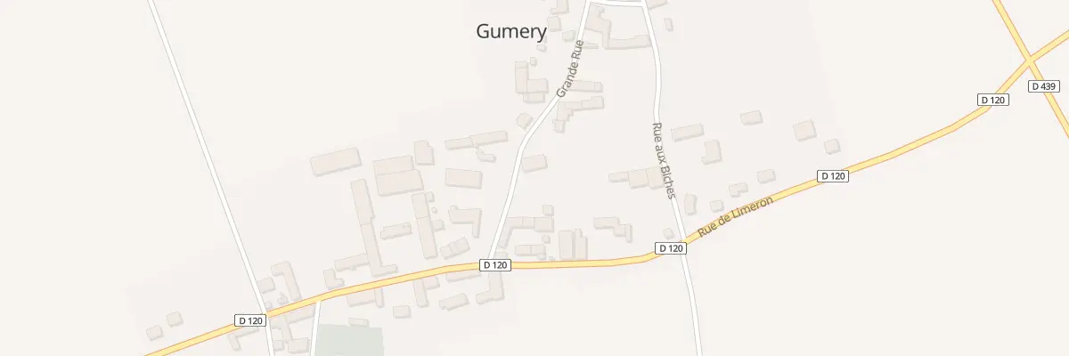 Plan du 33 Gr Grande Rue à Gumery