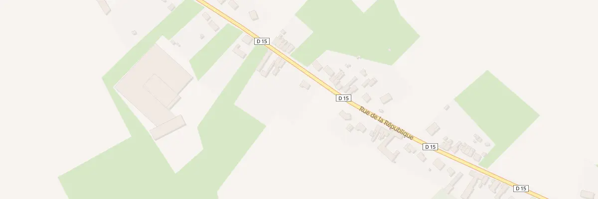 Plan du 100 Rue de la République à Maretz