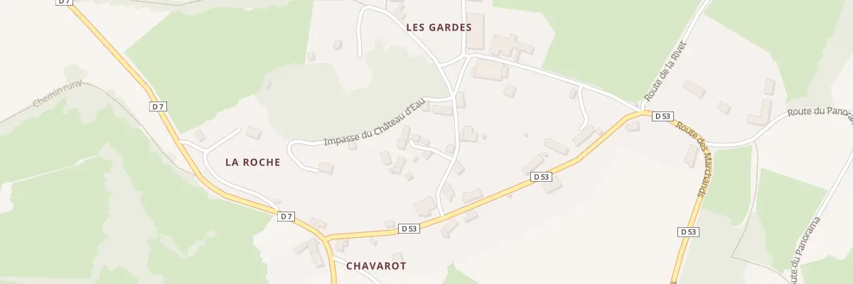 Plan du 227 Chavarot à Saint-Jean-des-Ollières