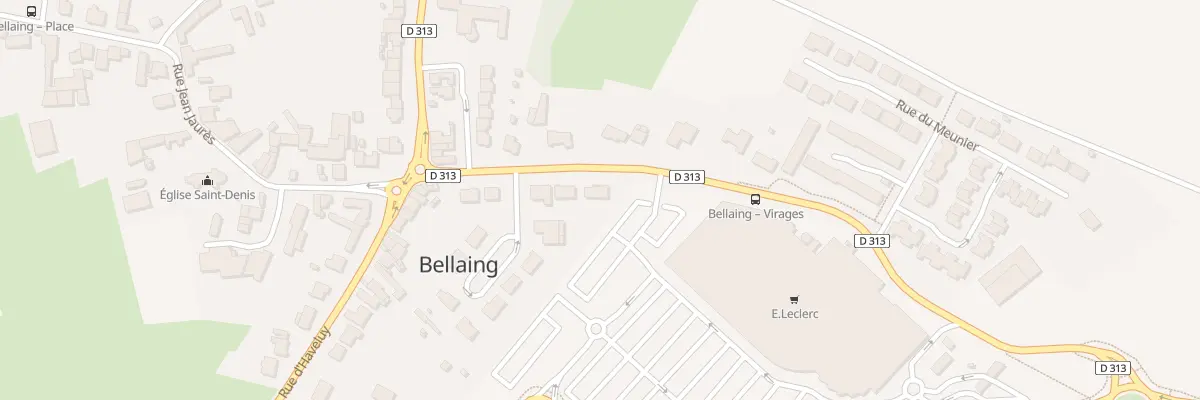 Plan du 130 Rue du Berger à Bellaing