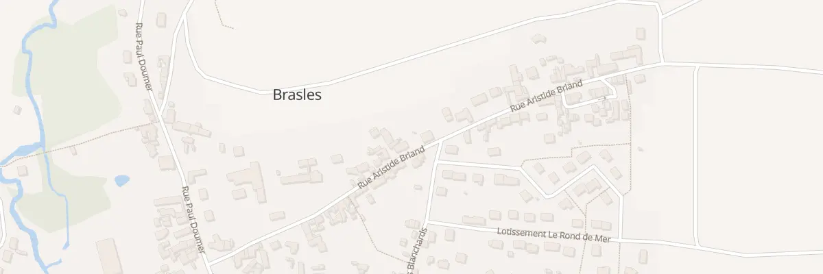 Plan du 17 Rue Aristide Briand à Brasles