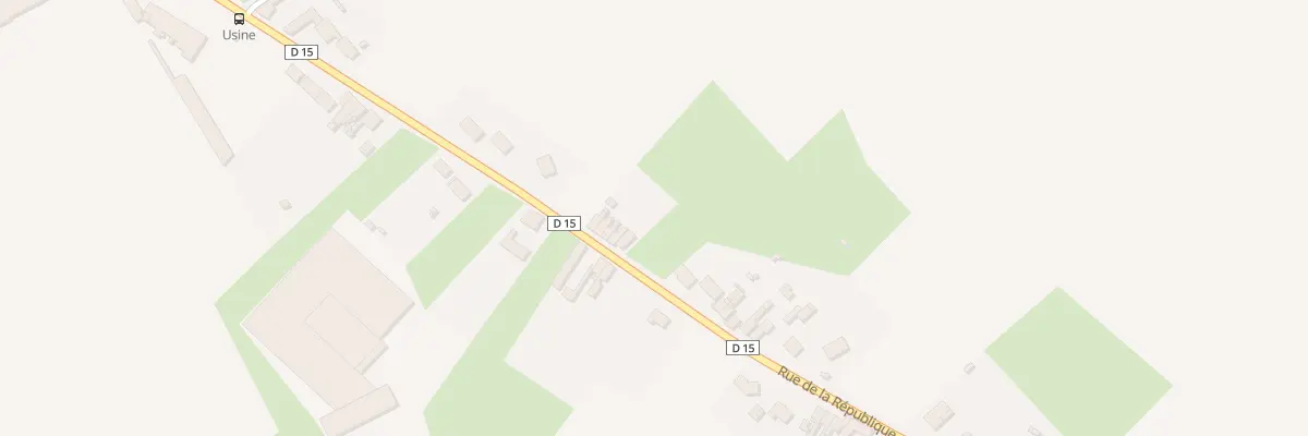 Plan du 87 Rue de la République à Maretz