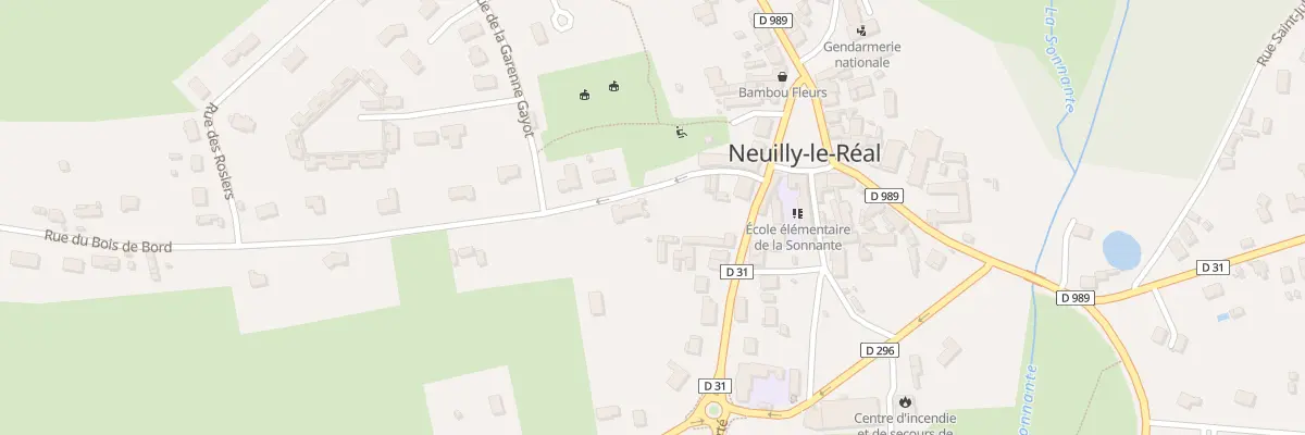 Plan du 2 Rue du Bois de Bord à Neuilly-le-Réal