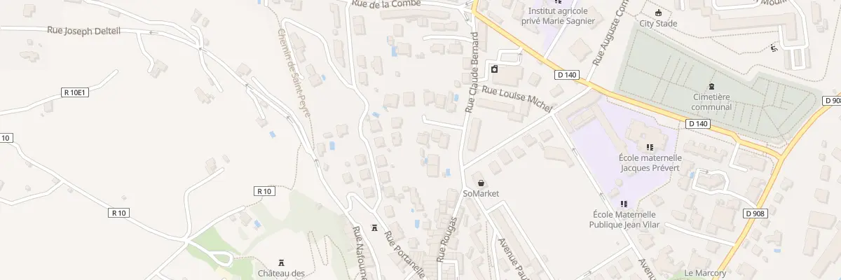 Plan du 3 Rue Jules Valles à Clermont-l’Hérault