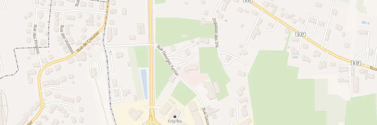 Plan du 14 Rue Georges Ferrier à Cusset