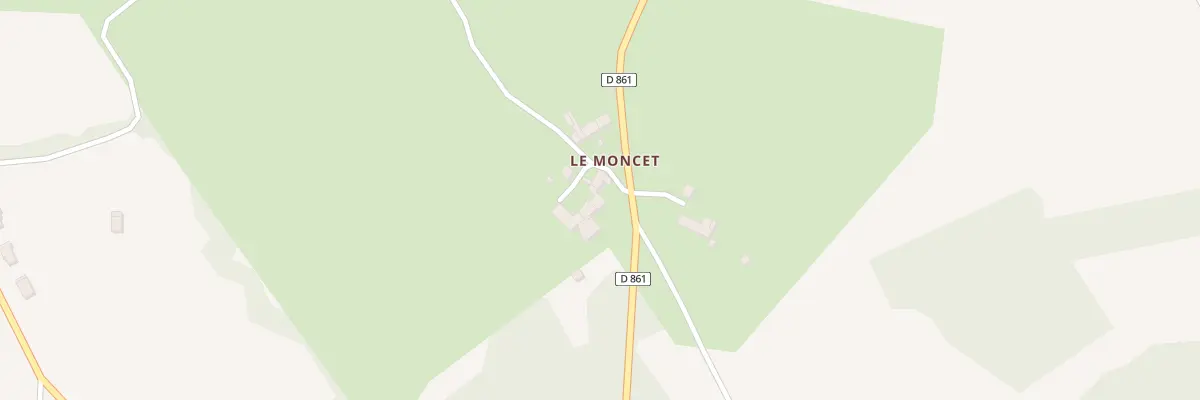 Plan du 8 Le Moncet à Montfaucon