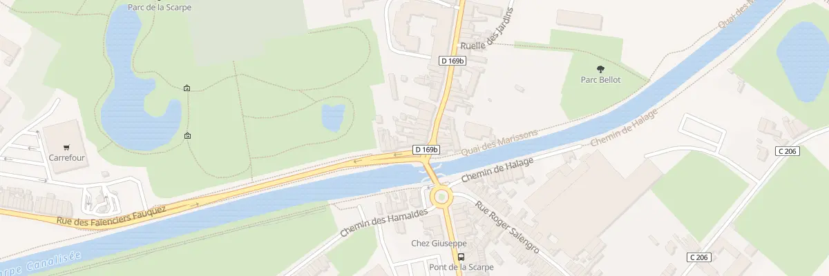 Plan du 102 Rue de Valenciennes à Saint-Amand-les-Eaux