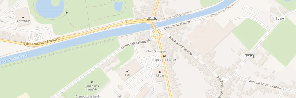 Plan du 54 Rue Henri Durre à Saint-Amand-les-Eaux