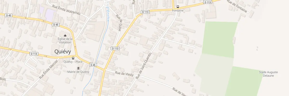 Plan du 37 Rue de Saint-quentin à Quiévy
