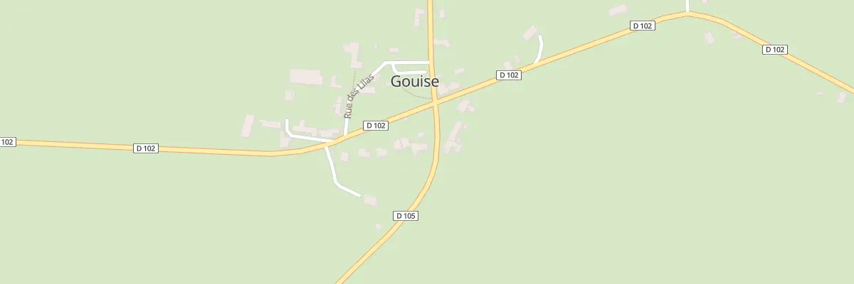 Plan du 5094 Rte de Saint Gerand de Vaux à Gouise