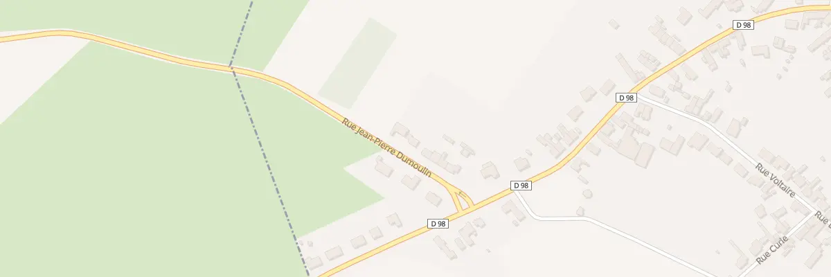 Plan du 10 Rue Jean-pierre Dumoulin à Bertry