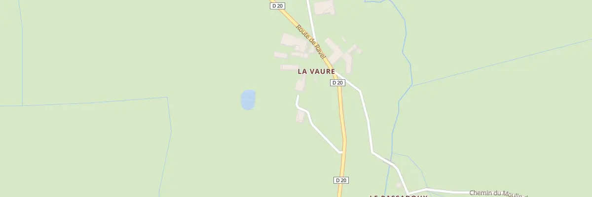 Plan du 5267 Lavaure à Neuville