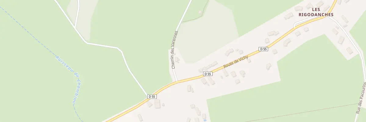 Plan du 4 Che des Varennes -Les Rigodanc à Mons