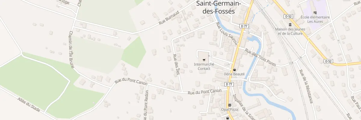Plan du 19 Rue des Iles à Saint-Germain-des-Fossés