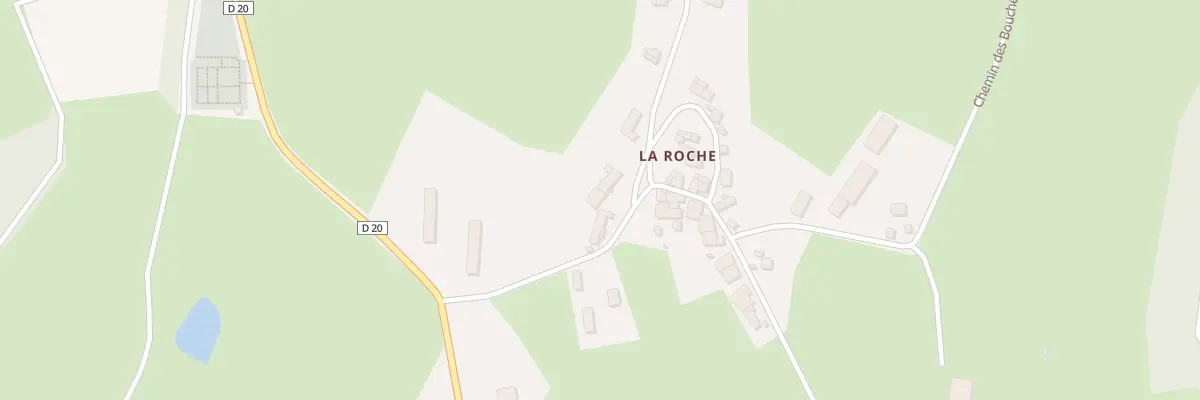 Plan du 5118 La Roche à Bongheat
