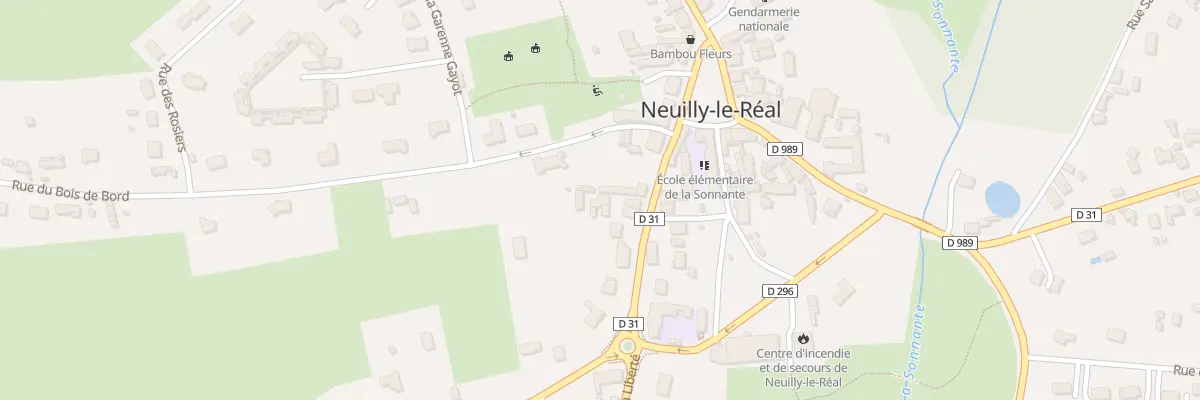 Plan du 7 Rue du Quatorze Juillet à Neuilly-le-Réal