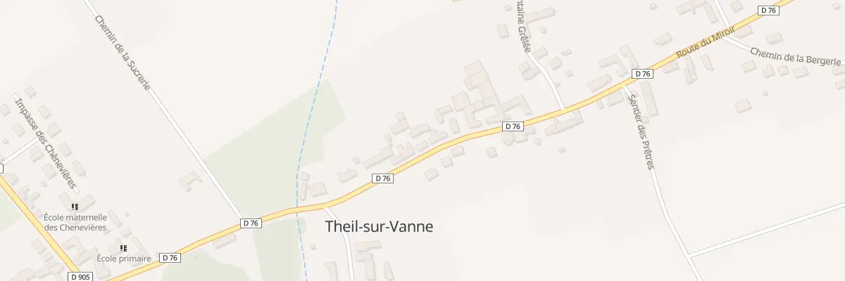 Plan du 27 Rte du Miroir aux Vallées de la Vanne
