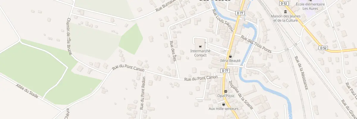 Plan du 21 Rue des Iles à Saint-Germain-des-Fossés