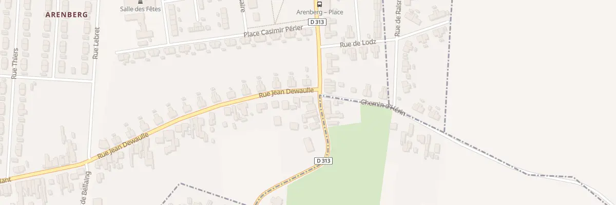 Plan du 54 Rue Jean Dewaulle à Wallers