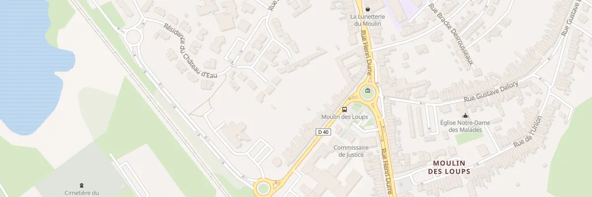 Plan du 98 Rue de la Collinière à Saint-Amand-les-Eaux