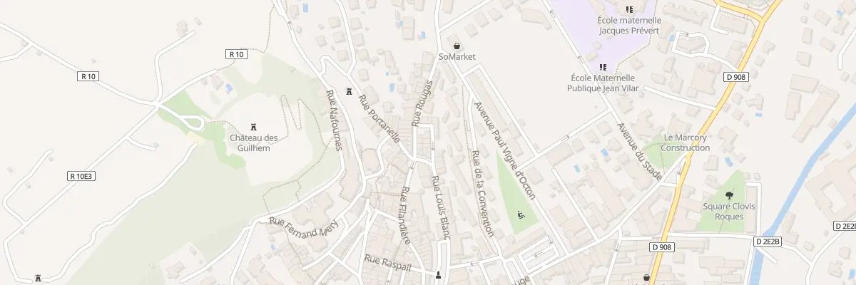 Plan du 12 Rue de la Concorde à Clermont-l’Hérault
