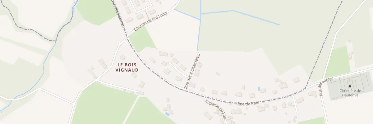Plan du 3 Rue des 4 Charrières à Abrest