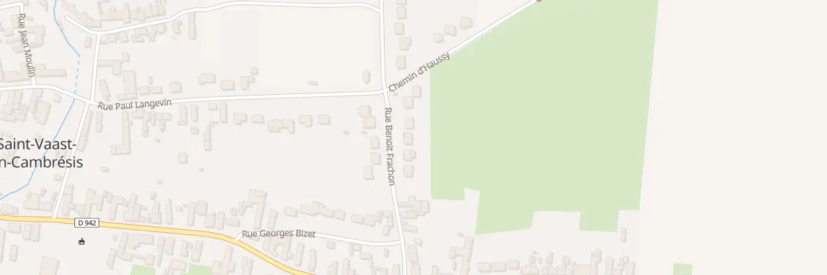 Plan du 14 Rue Benoit Frachon à Saint-Vaast-en-Cambrésis