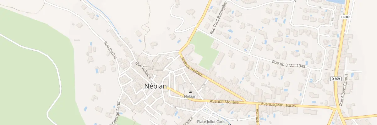 Plan du 6 Av Pasteur à Nébian