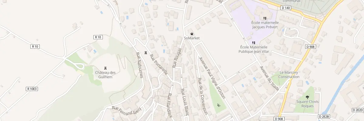 Plan du 12F Rue Rougas à Clermont-l’Hérault