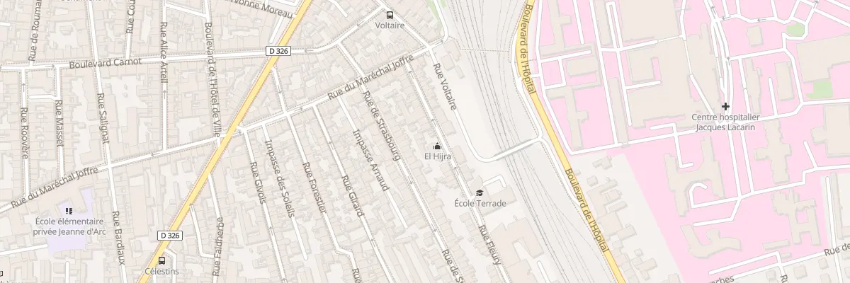 Plan du 63 Rue Fleury à Vichy