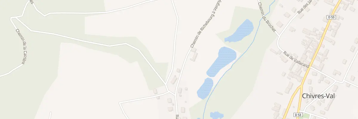 Plan du 1 Rue de Richebourg à Chivres-Val