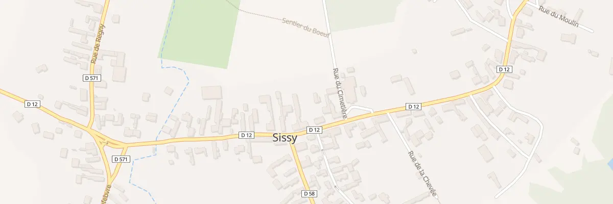 Plan du 6 Rue Roger Leroy à Sissy