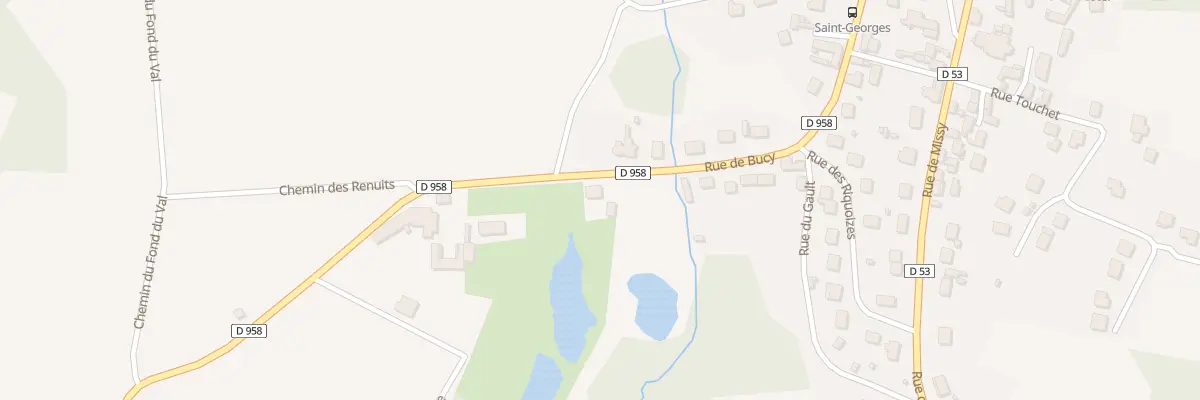 Plan du 13T Rue de Bucy à Chivres-Val