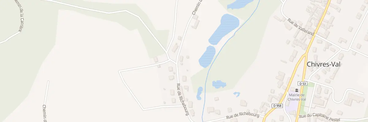 Plan du 16 Rue de Richebourg à Chivres-Val