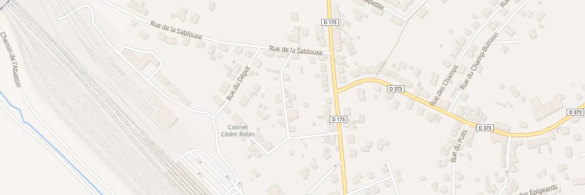 Plan du 4 Imp de la Sablouse à Saint-Germain-des-Fossés