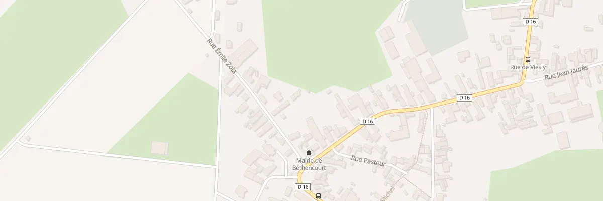 Plan du 9 Rue Emile Zola à Béthencourt