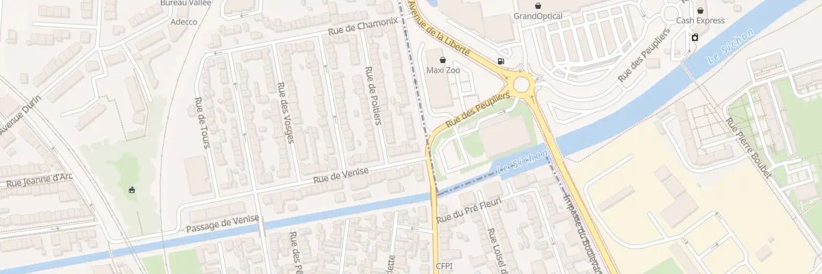 Plan du 63 Bd des Graves à Vichy