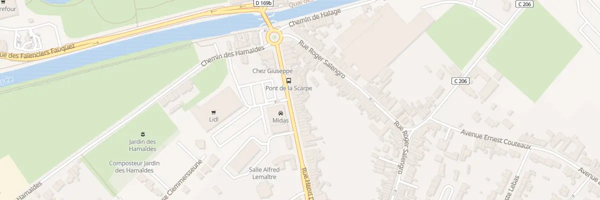 Plan du 121 Rue Henri Durre à Saint-Amand-les-Eaux