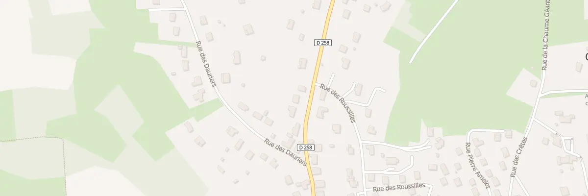 Plan du 55 Rue des Guinards à Creuzier-le-Vieux