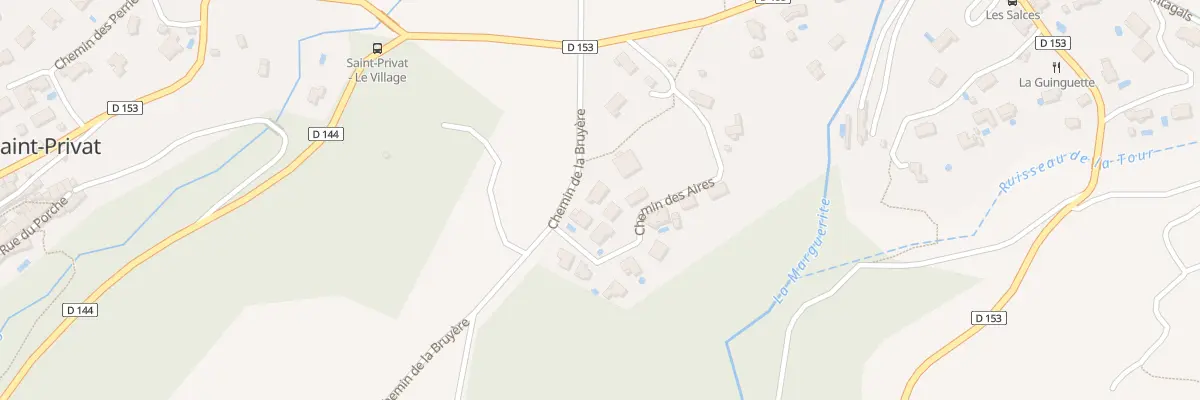 Plan du 11 Lot La Bruyere à Saint-Privat