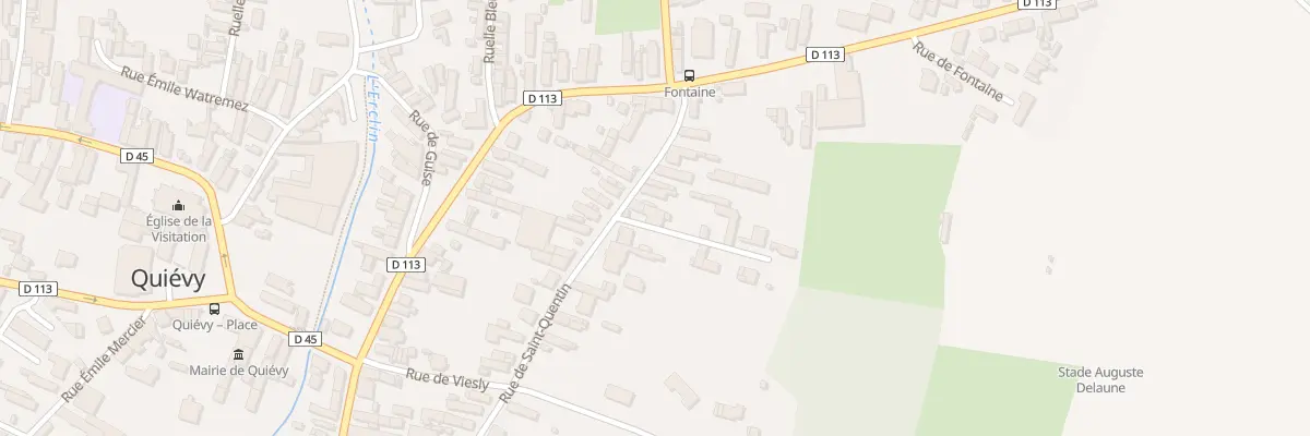 Plan du 52 Rue de Saint-quentin à Quiévy