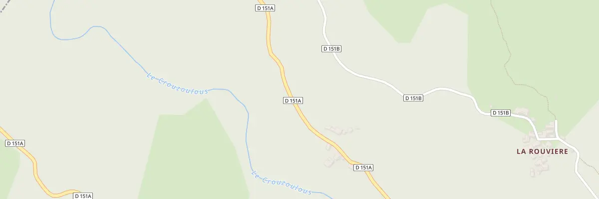 Plan du 5394 La Combe de Rouil à Dourbies