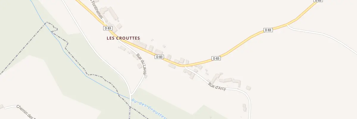 Plan du 8 Rue des Tournelles à Muret-et-Crouttes